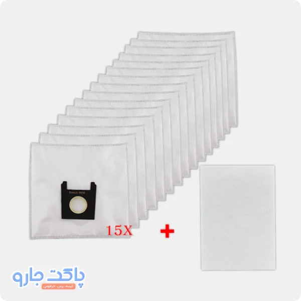 پک اقتصادی کیسه جاروبرقی فالکو با فیلتر رایگان