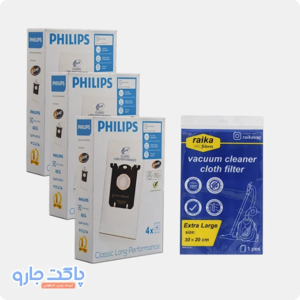 پک اقتصادی کیسه جاروبرقی فیلیپس